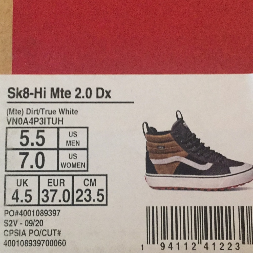 VANS SK8-HI MTE 2.0 DX DIRT/TRUE WHITE WMNS - Picture 16 of 16
